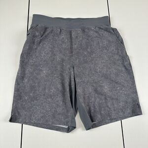 Lululemon The Short 9" Linerless Gravel Dust Asphalt Grey Mens Sz M